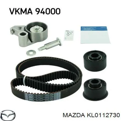 Ролик ременя ГРМ, паразитний Mazda KL0112730 ціна, від 15.19 USD