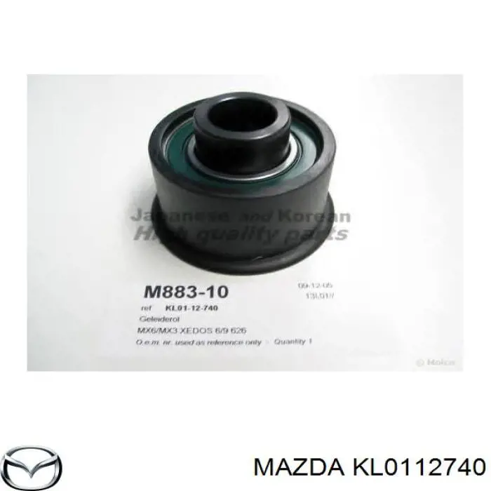 KL0112740 Mazda Паразитний провідний ролик