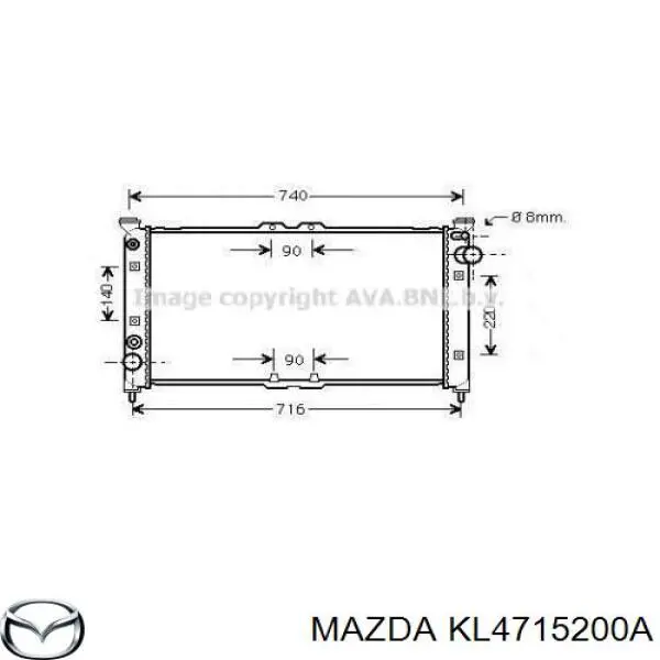 Радіатор основний Polcar 4577082 ціна, від 67.60 USD
