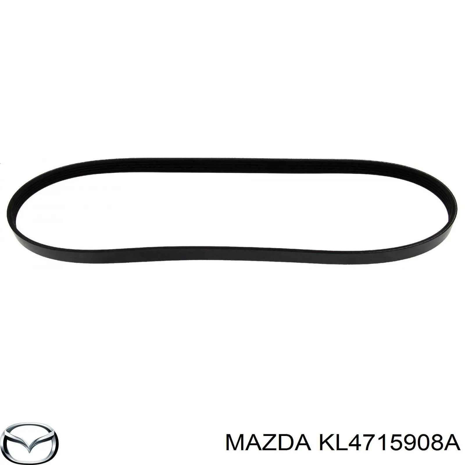 Ремінь приводний, агрегатів KL4715908A Mazda