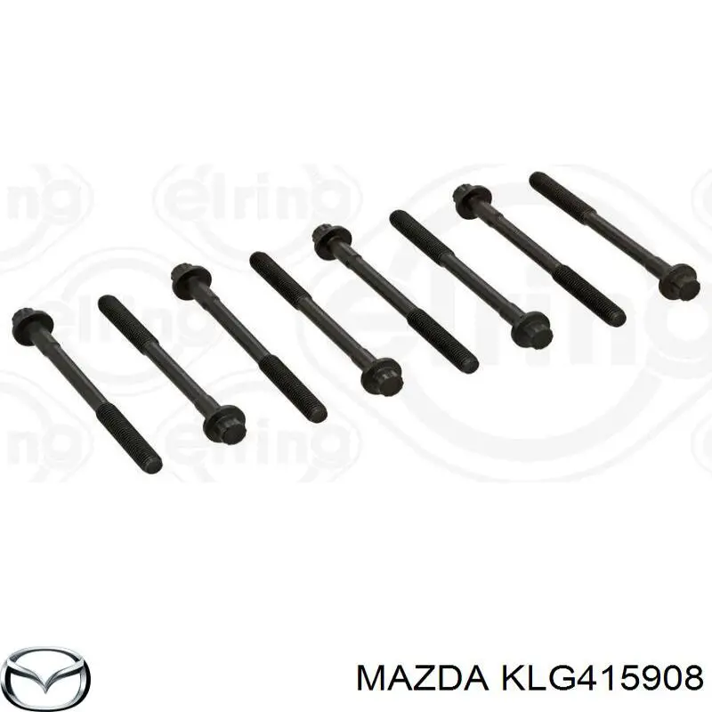 KLG415908 Mazda ремінь приводний, агрегатів