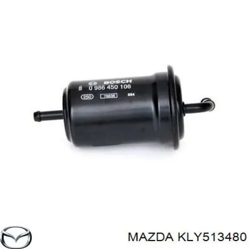 Фільтр тонкого очищення палива Mazda KLY513480 ціна, від 8.12 USD