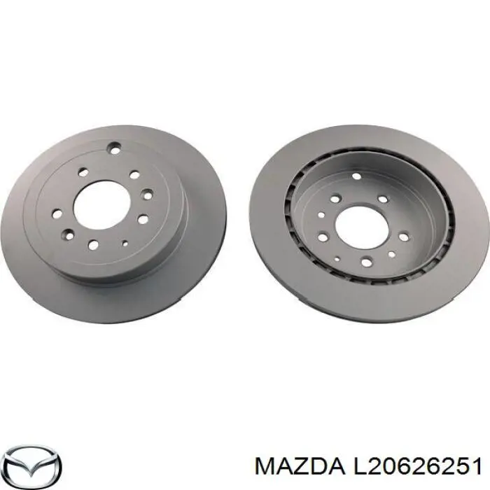 L20626251 Mazda Дискові гальма