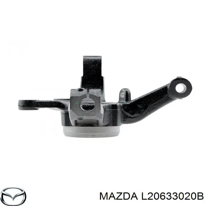 Цапфа - поворотний кулак передній, правий L20633020B Mazda