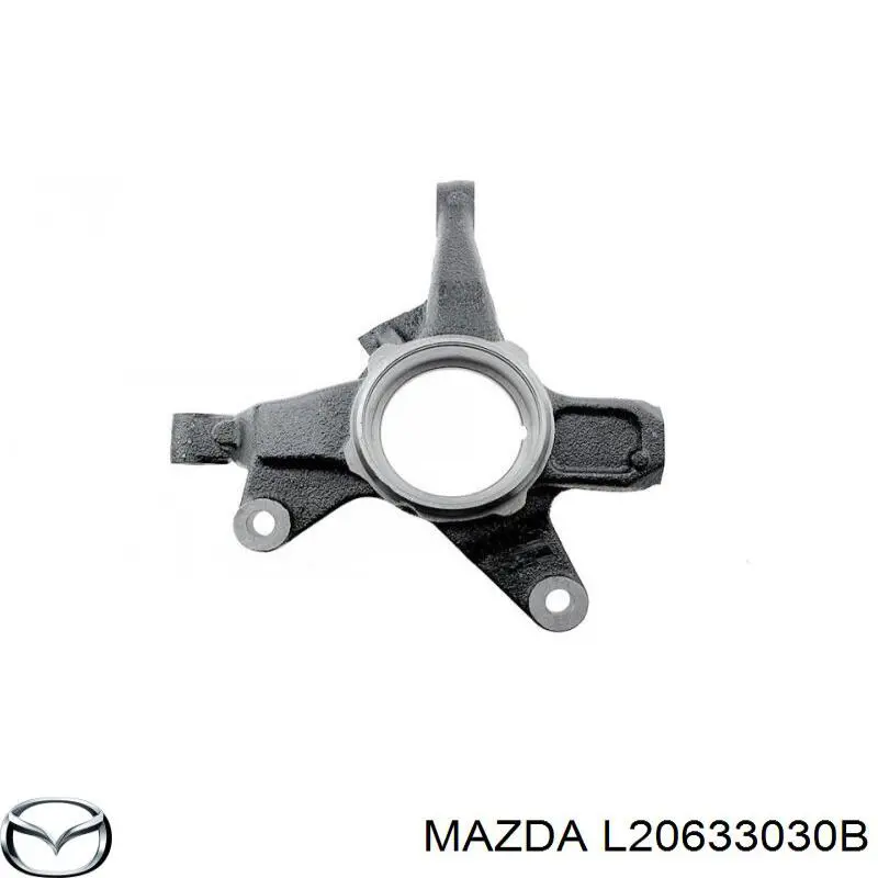 Цапфа поворотного кулака Mazda L20633030B ціна, від 38.01 USD