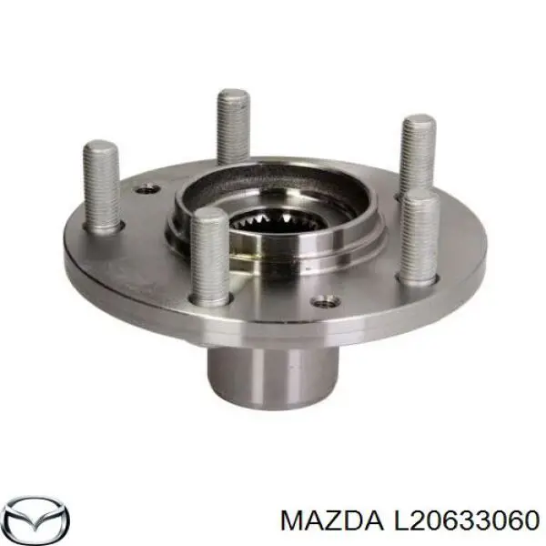 Маточина колеса передня Mazda L20633060 ціна, від 32.03 USD