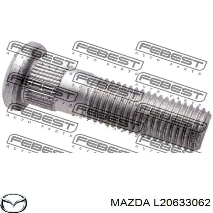 L20633062 Mazda колісний болт