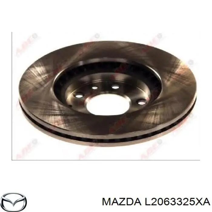 Диск переднього гальма Mazda L2063325XA ціна, від 42.17 USD