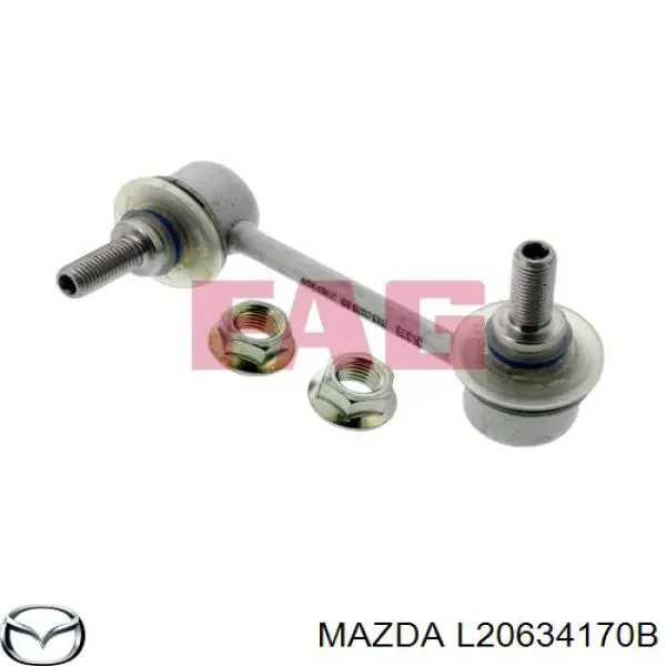 L20634170B Mazda стійка стабілізатора переднього, права