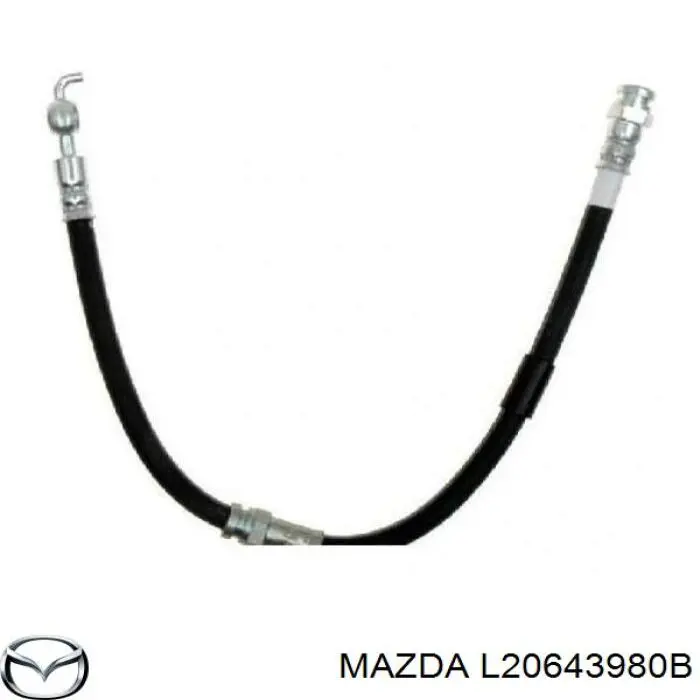 Шланг гальмівний передній Mazda L20643980B ціна, від 17.08 USD