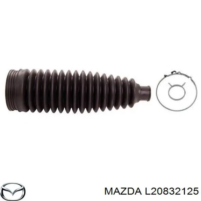 Пильник рульового механізму/рейки, правий Mazda L20832125 ціна, від 6.33 USD