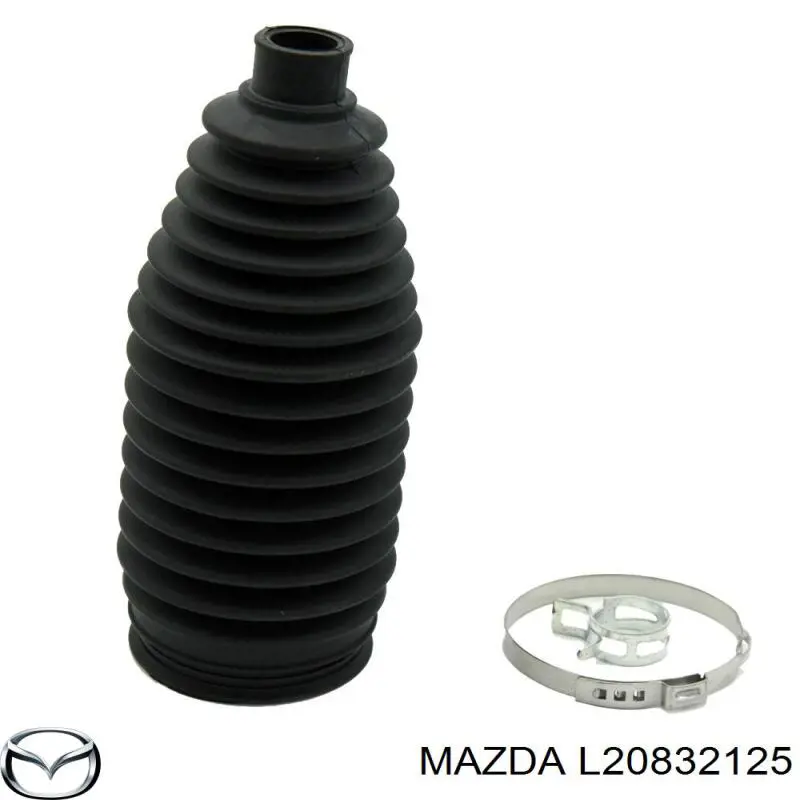 Купити L20832125 Mazda Пильник рульового механізму/рейки, правий