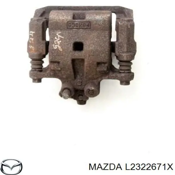 Супорт гальмівний задній лівий Mazda L2Z22699Z ціна, від 22.69 USD