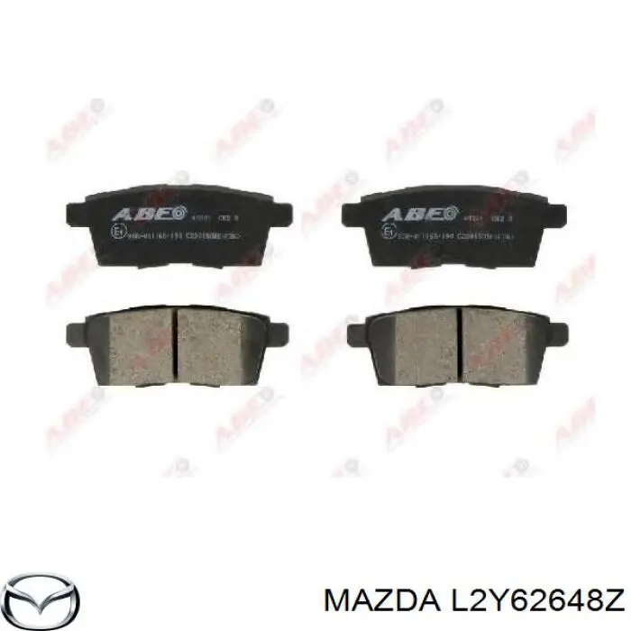 Купити L2Y62648Z Mazda Задні колодки
