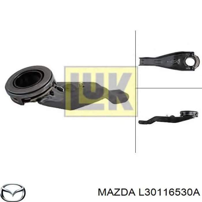 L30116530A Mazda підшипник вижимний зчеплення