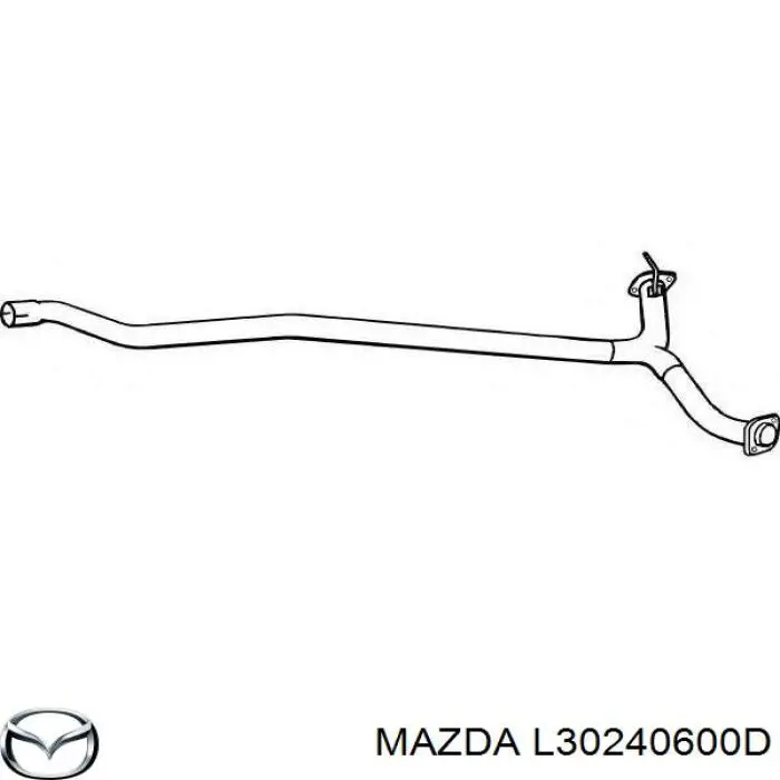 Глушник Mazda L30240600D ціна, від 38.78 USD