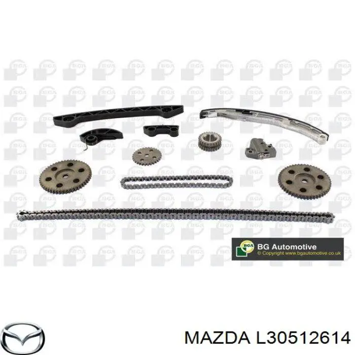 L30512614 Mazda Заспокоювач ланцюга ГРМ, лівий
