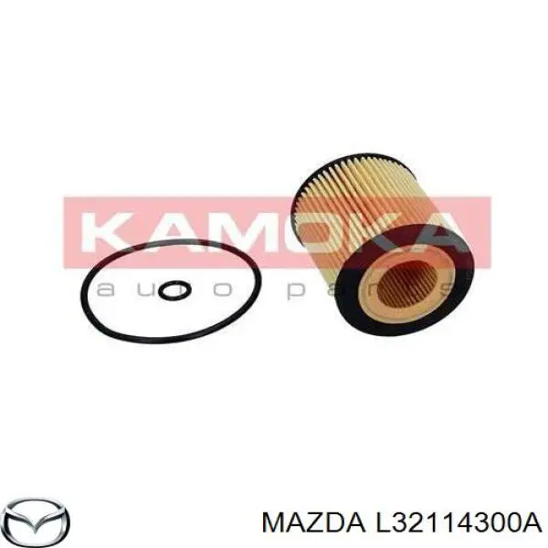 Купити L32114300A Mazda Кришка масляного фільтра