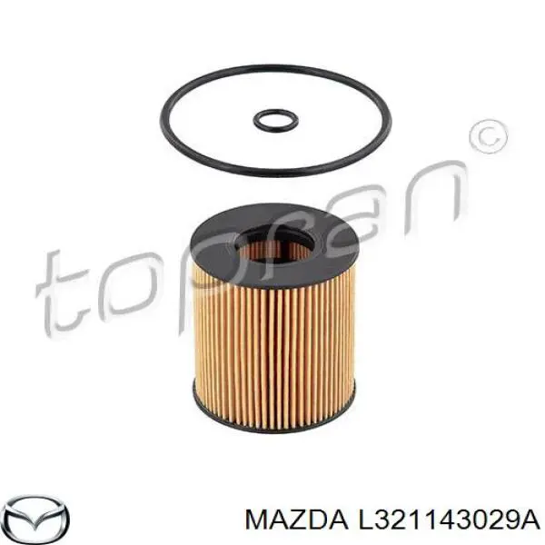 Масляний фільтр L321143029A Mazda