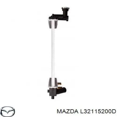 Радіатор основний Mazda L32115200D ціна, від 108.05 USD