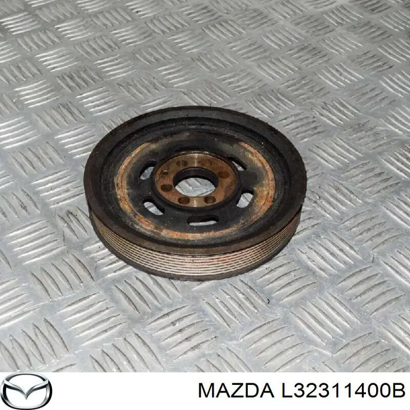 Шків колінвала на Mazda 6 (GG)