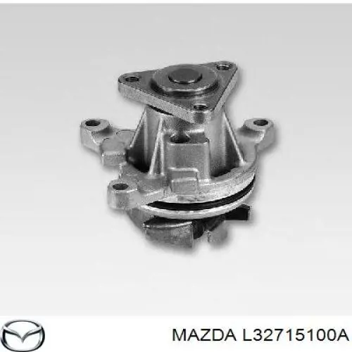 Помпа охолодження Mazda L32715100A ціна, від 54.46 USD