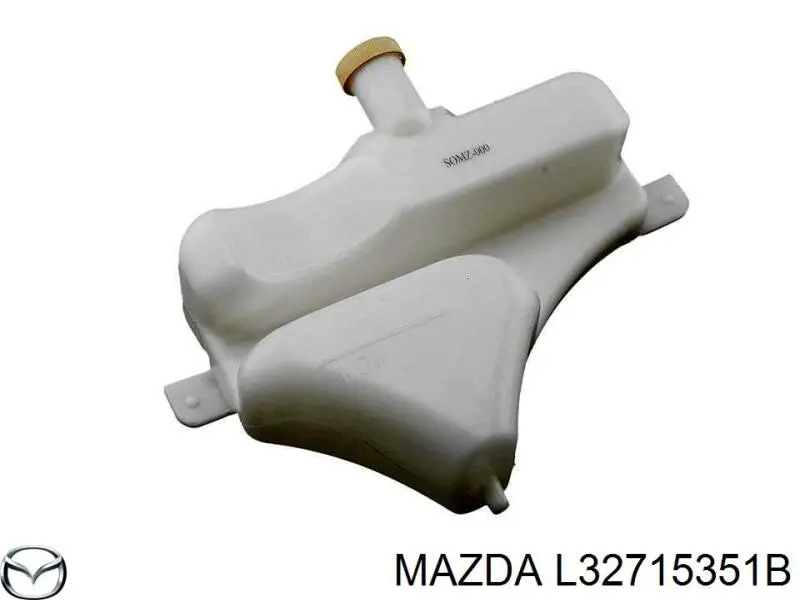 L32715351B Mazda бачок системи охолодження, розширювальний