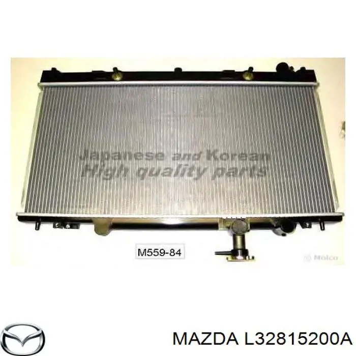 L32815200A Mazda радіатор охолодження двигуна