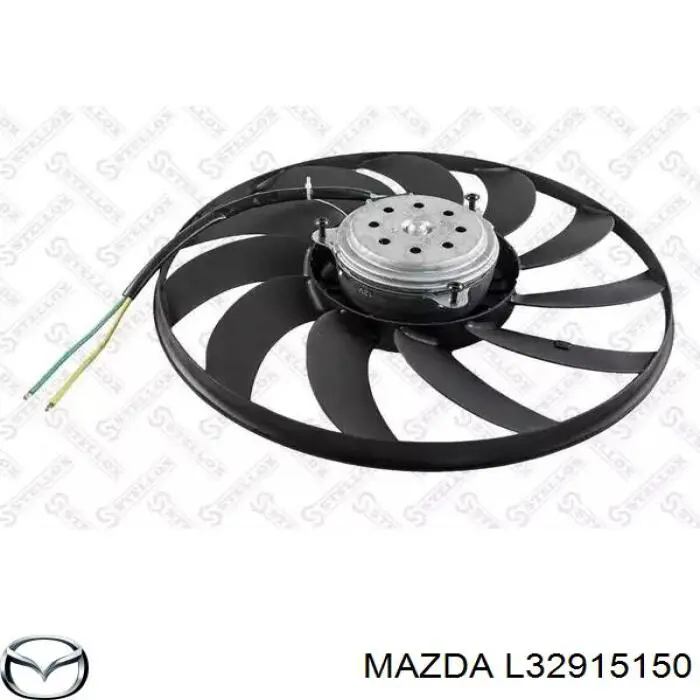 Двигун вентилятора системи охолодження Mazda L32915150 ціна, від  USD