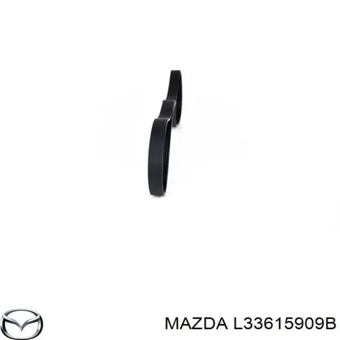 Клиновий ремінь Mazda L33615909B ціна, від 16.87 USD