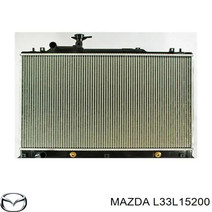 Купити L33L15200 Mazda Радіатор двигуна