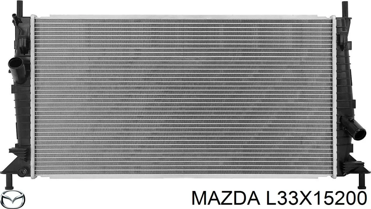 L33X15200 Mazda радіатор охолодження двигуна