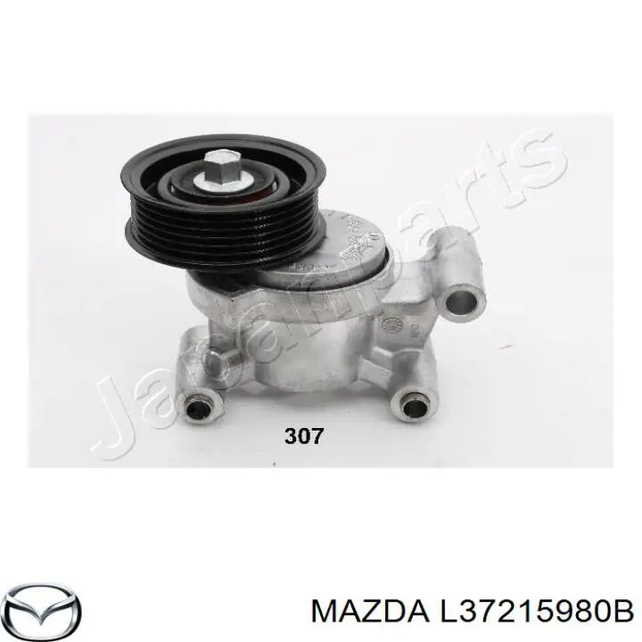 Купити L37215980B Mazda Натягувач приводного ременя