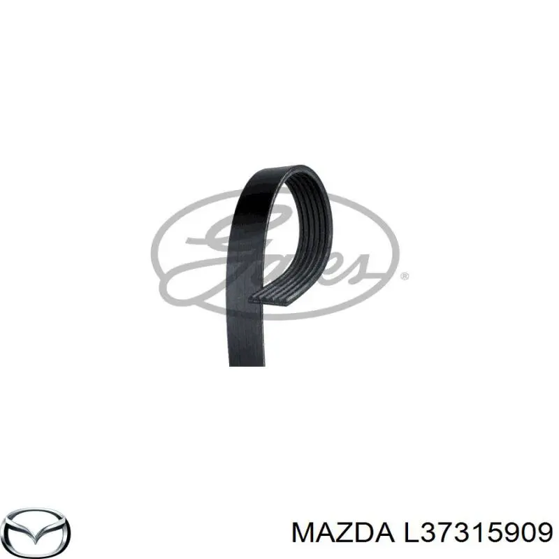Ремінь генератора L37315909 Mazda