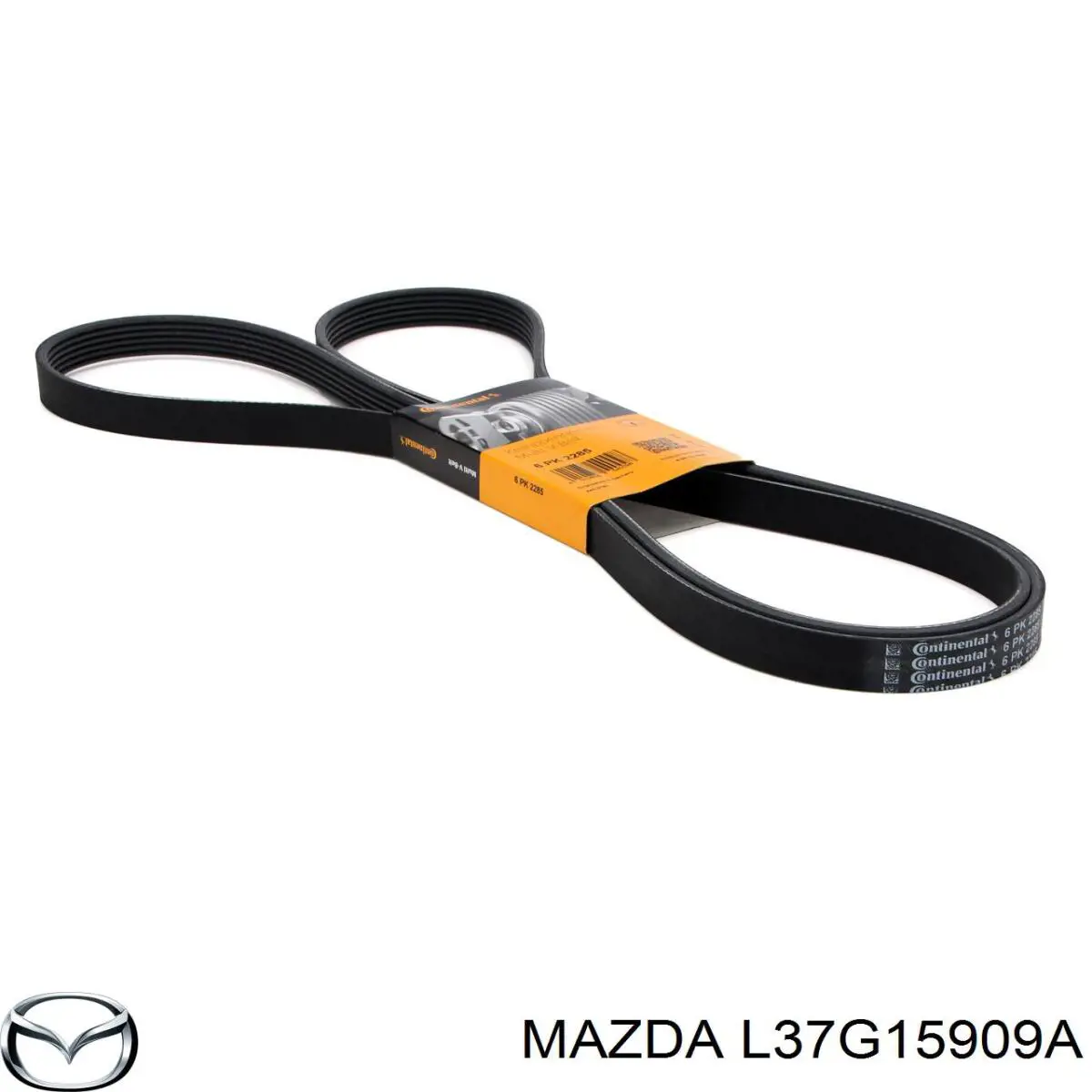 Клиновий ремінь Mazda L37G15909A ціна, від 18.11 USD