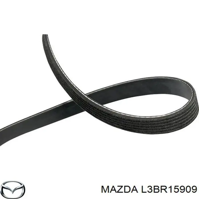 Ремінь генератора L3BR15909 Mazda