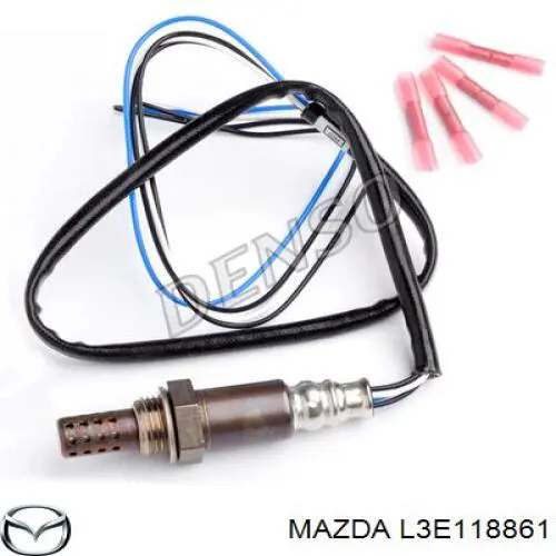 Лямбдазонд, датчик кисню до каталізатора Mazda L3E118861 ціна, від 101.35 USD