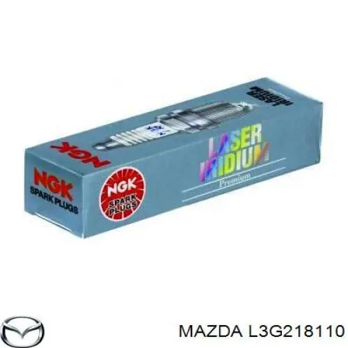 Свічки запалювання L3G218110 Mazda