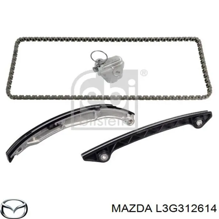 Заспокоювач ланцюга ГРМ, лівий Mazda L3G312614 ціна, від 28.15 USD