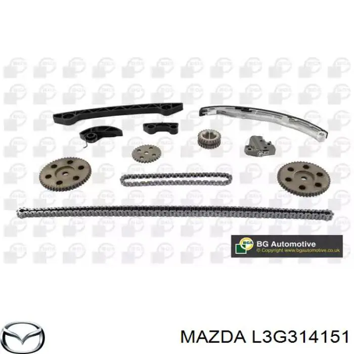 Ланцюг приводу масляного насоса Mazda L3G314151 ціна, від 15.01 USD