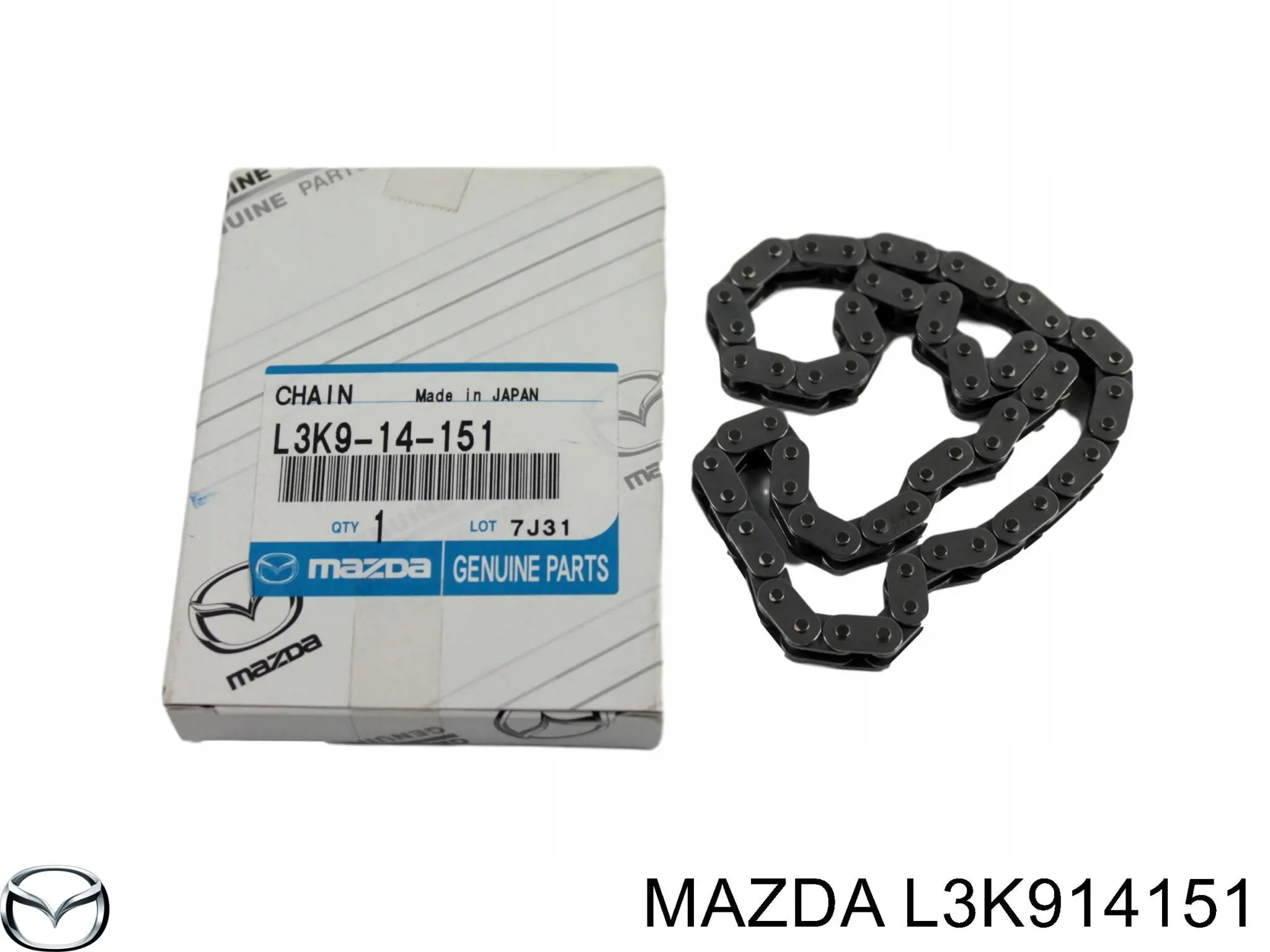 L3K914151 Mazda ланцюг маслянного насосу