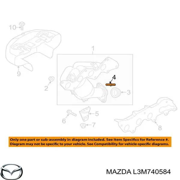 L3M740584 Mazda 