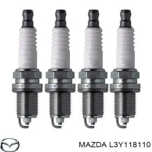 Свічки автомобільні Mazda L3Y118110 ціна, від 11.40 USD