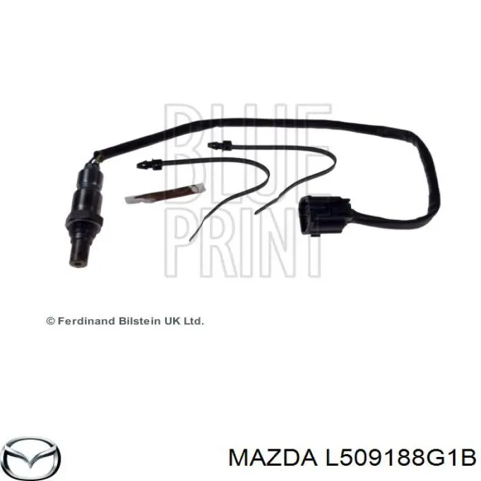 Лямбдазонд, датчик кисню до каталізатора Mazda L509188G1B ціна, від 141.42 USD