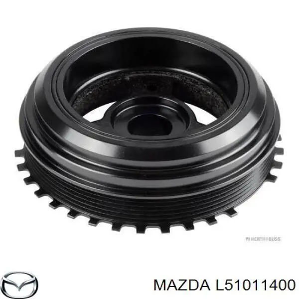 L51011400 Mazda Демпфер колінвалу
