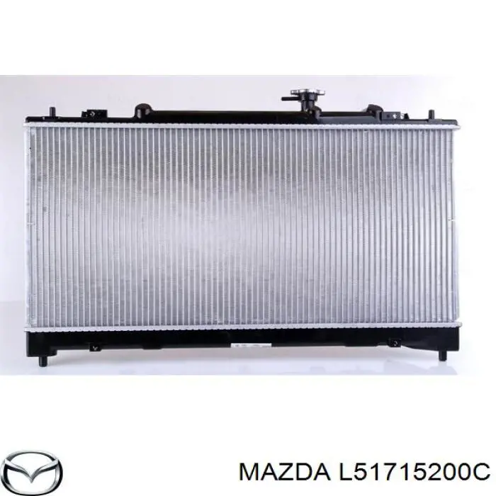 Радіатор основний Mazda L51715200C ціна, від 64.61 USD