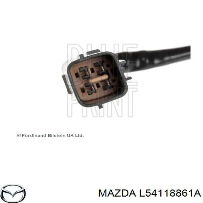 Лямбдазонд, датчик кисню до каталізатора Mazda L54118861A ціна, від 37.69 USD