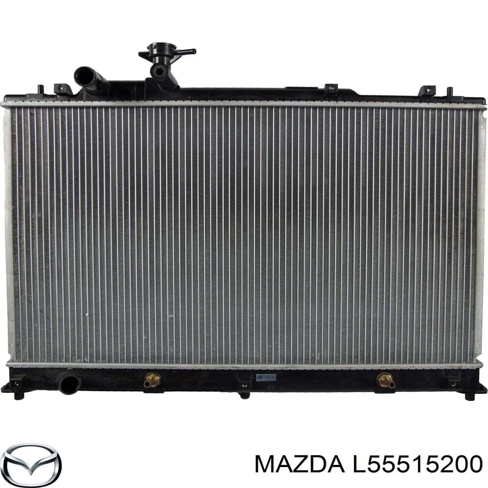 Купити L55515200 Mazda Радіатор двигуна