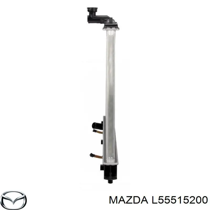 L55515200 Mazda Радіатор охолодження двигуна