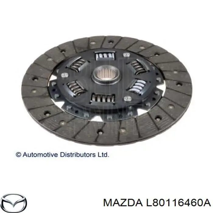 Купити L80116460A Mazda Диск зчеплення